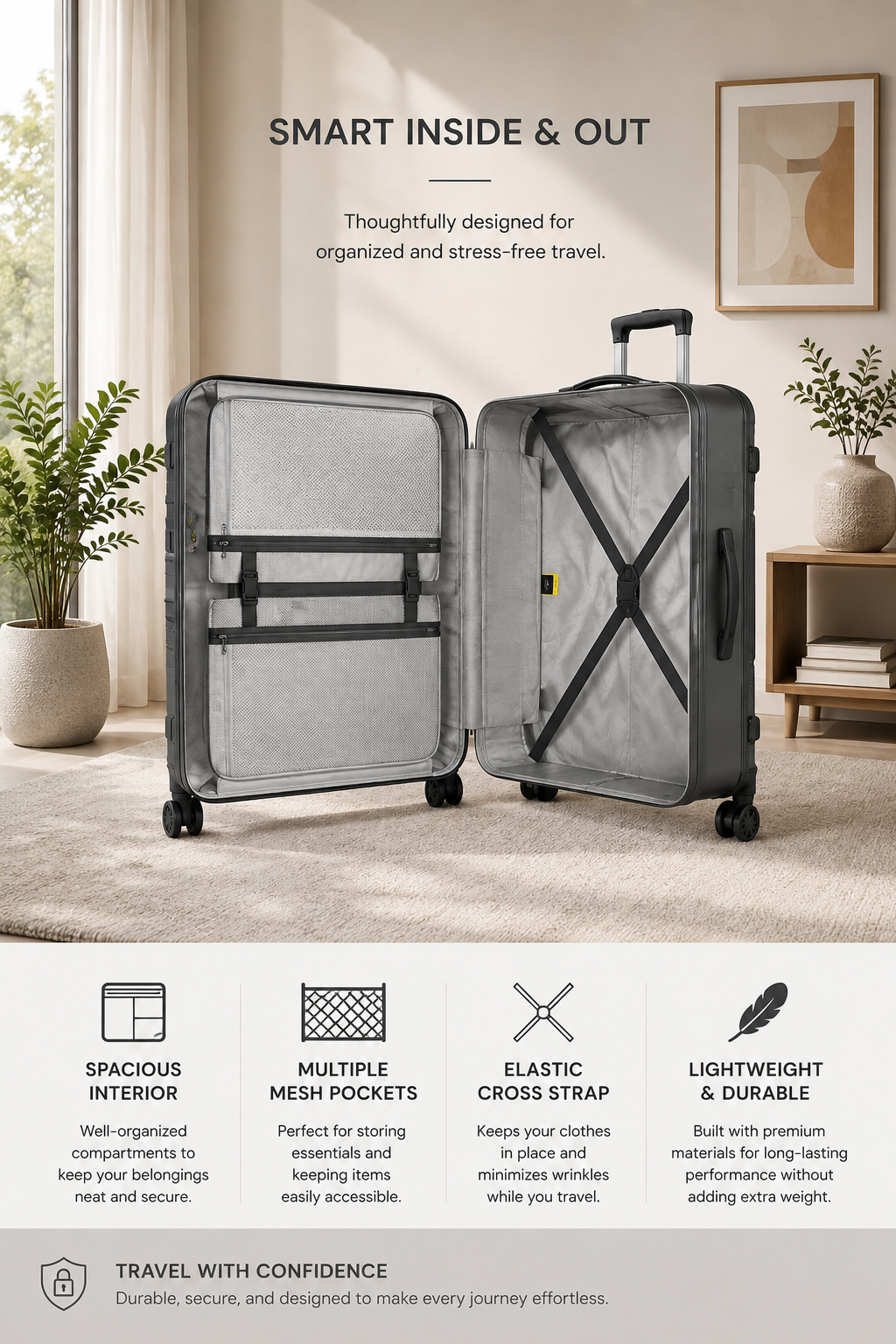 Foldable Travel Suitcase ©